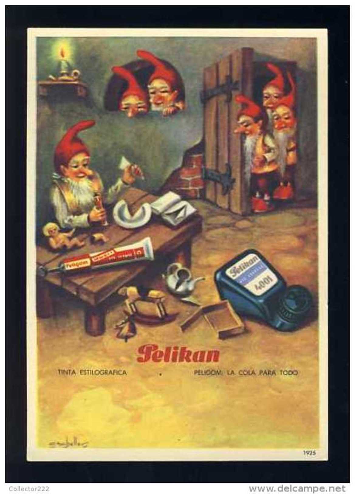 Buvard PELIKAN Num. 1925. Encre, Gnomes (Ref. 99696-1925) - E