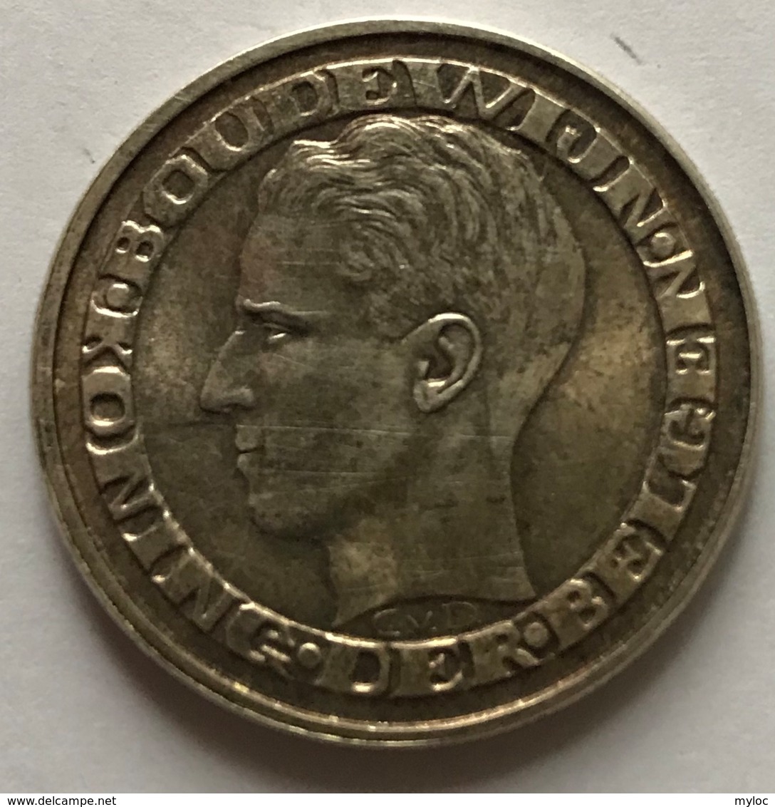Pièce De Monnaie. Belgique. Roi Baudouin. Expo58. 50 Francs. - 50 Francs