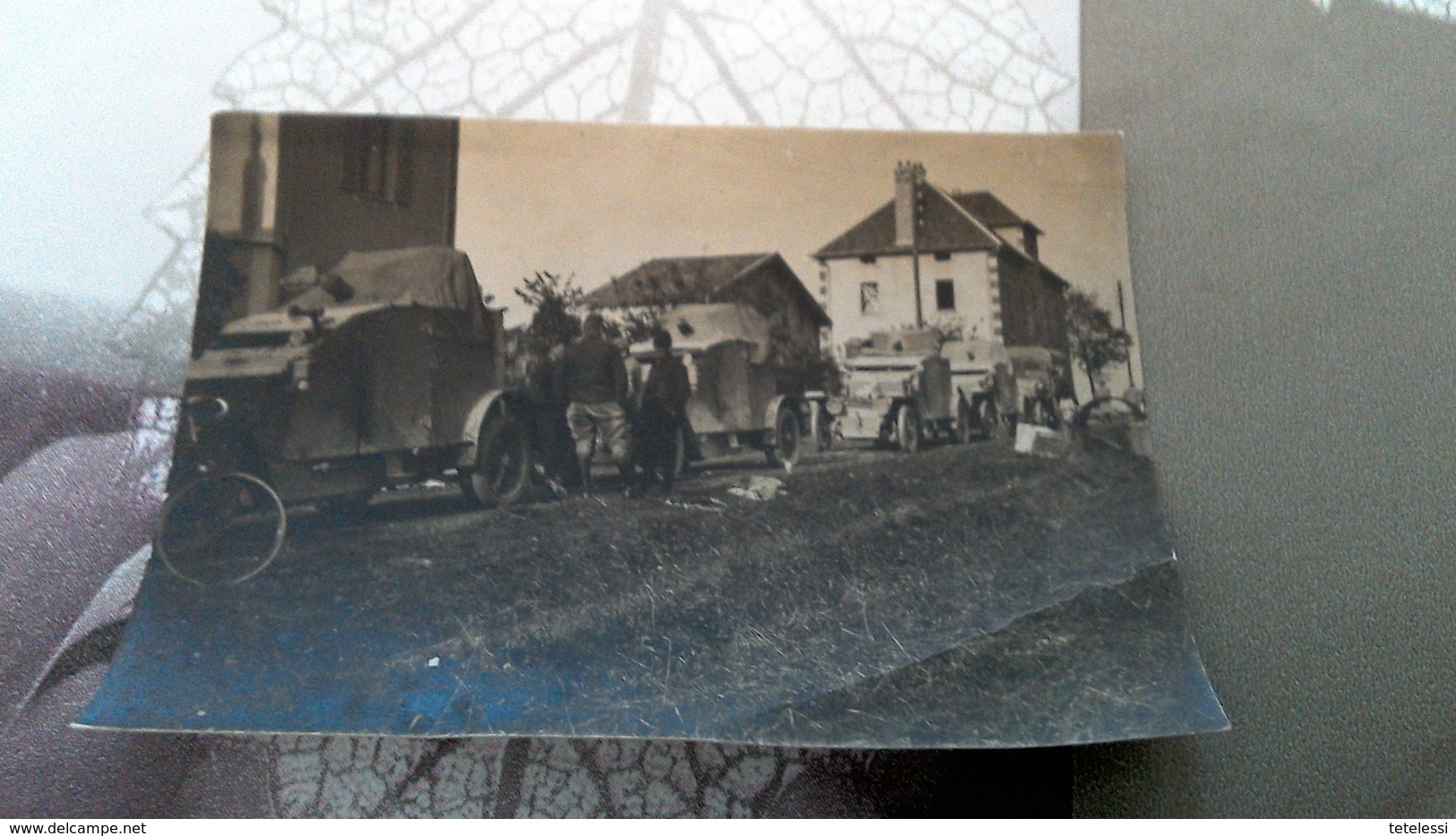 Convoi Auto Mitrailleuse Alsace Lorraine Vosges ? - Guerre, Militaire