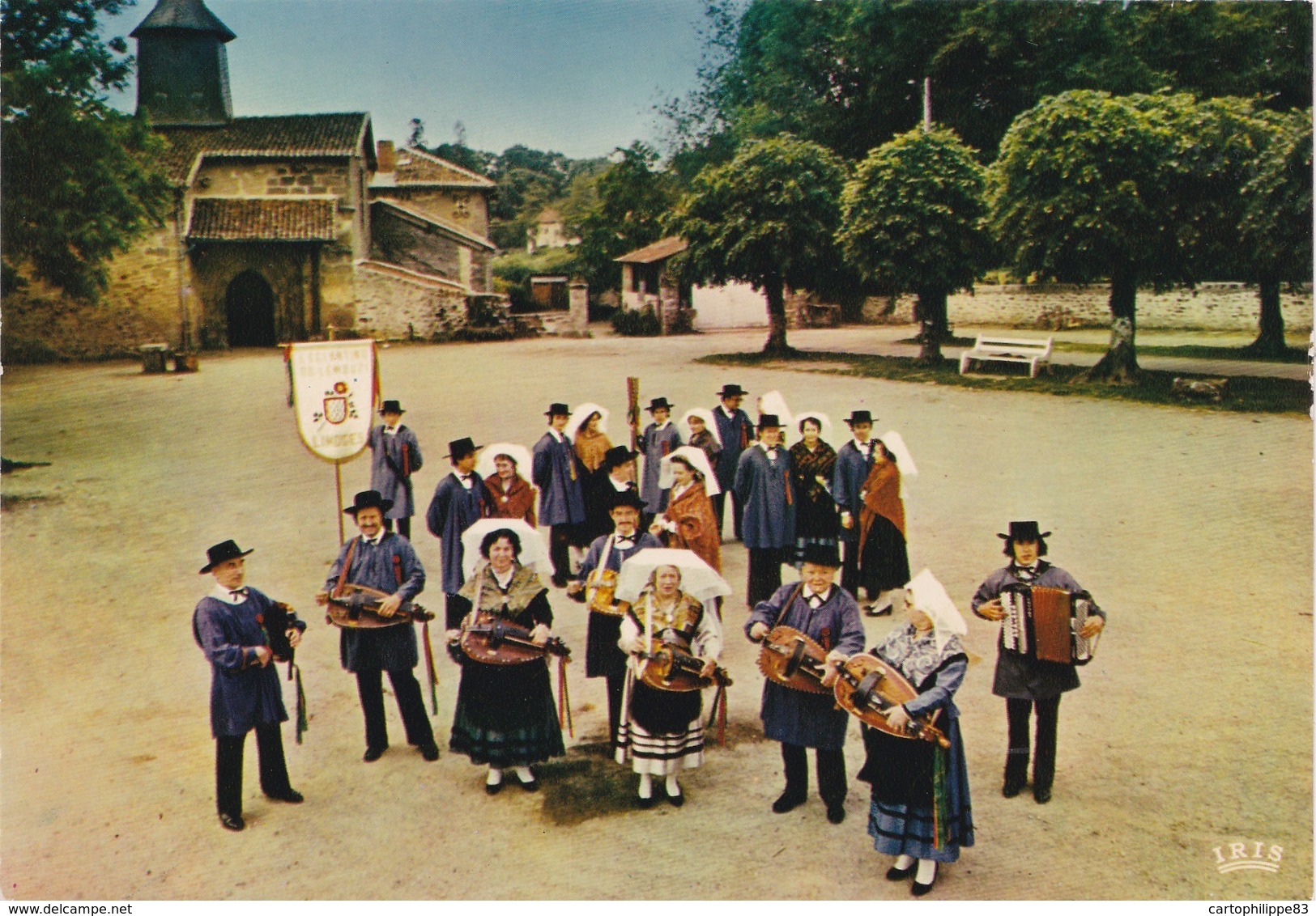 GROUPE FOLKLORE LIMOUSIN L'EGLANTINO DO LEMOUZI  LES DANSEURS ET MUSICIENS - Panazol