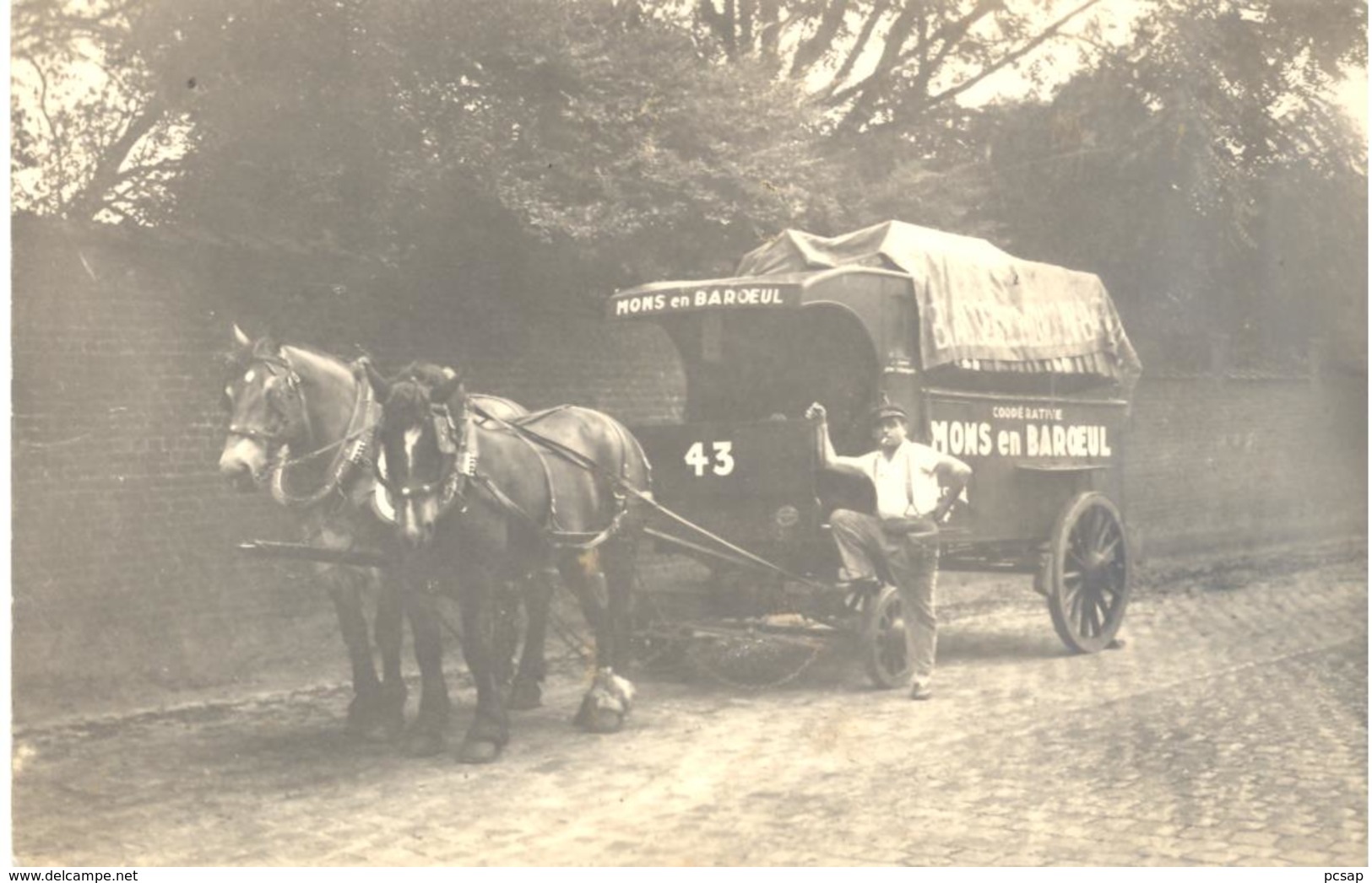 Coopérative Mons En Baroeul (carte Photo) - Autres & Non Classés