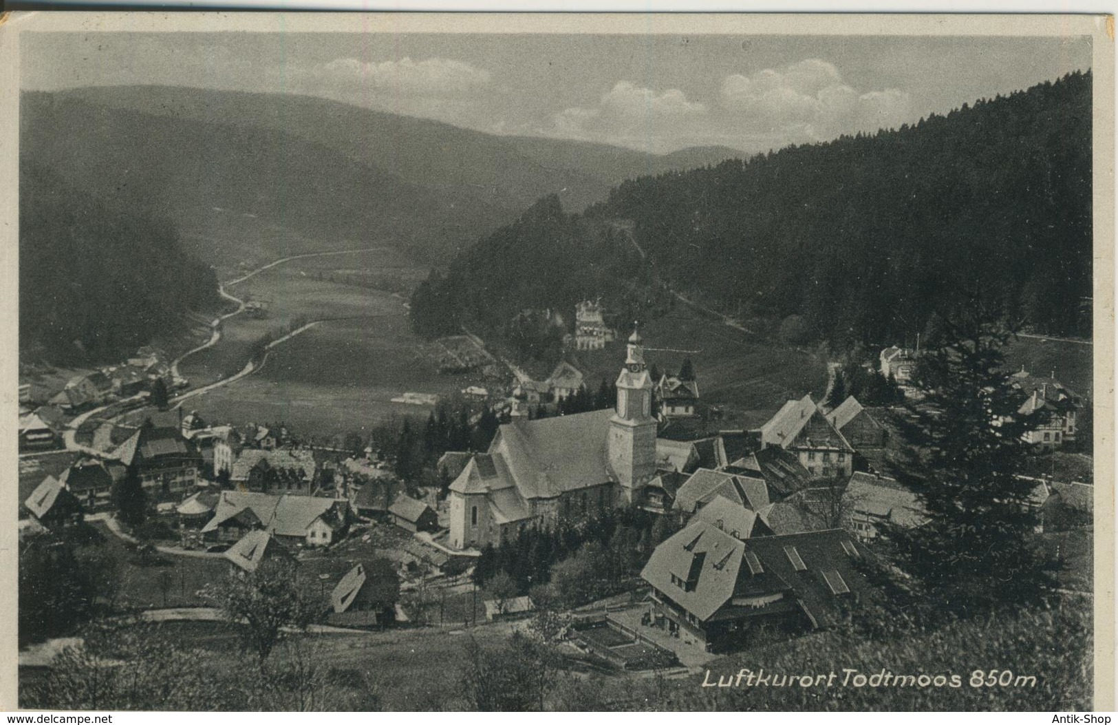 Todtmoos V. 1934  Teiul-Stadt-Ansicht  (1536) - Todtmoos