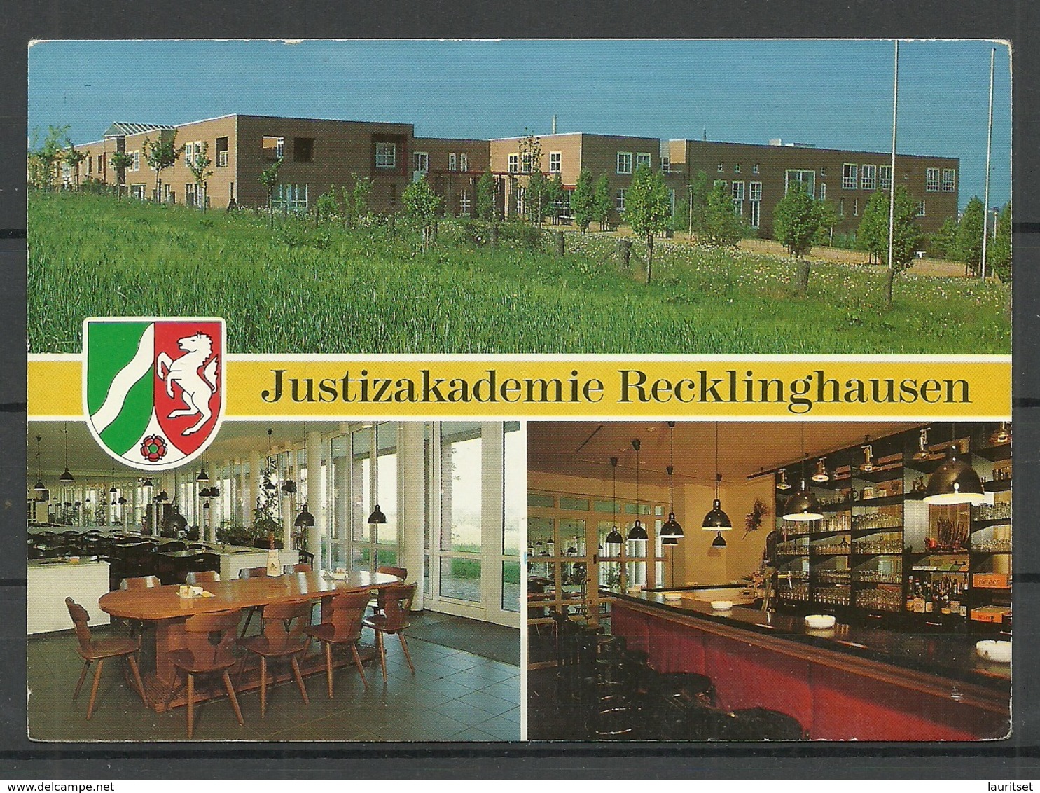 Deutschland Justizakademie RECKLINGHAUSEN Gesendet 1992, Mit Briefmarke - Recklinghausen