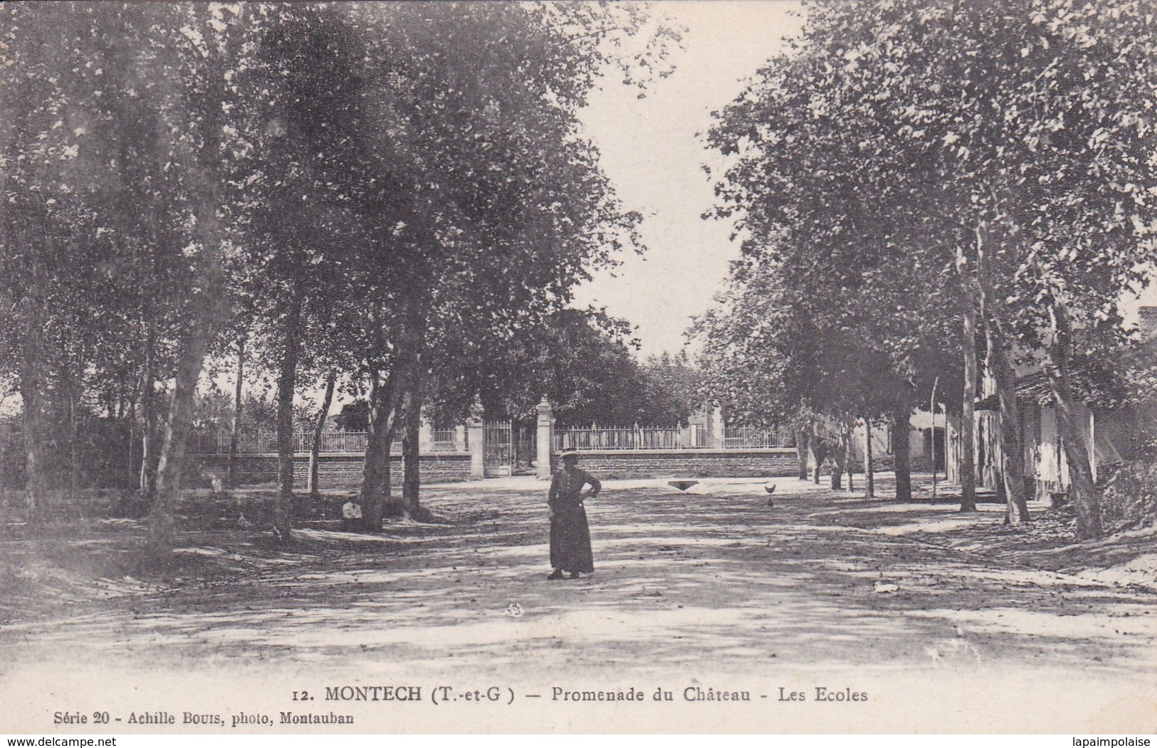 82 Tarn Et Garonne Montech Promenade Du Chateau Les écoles - Montech