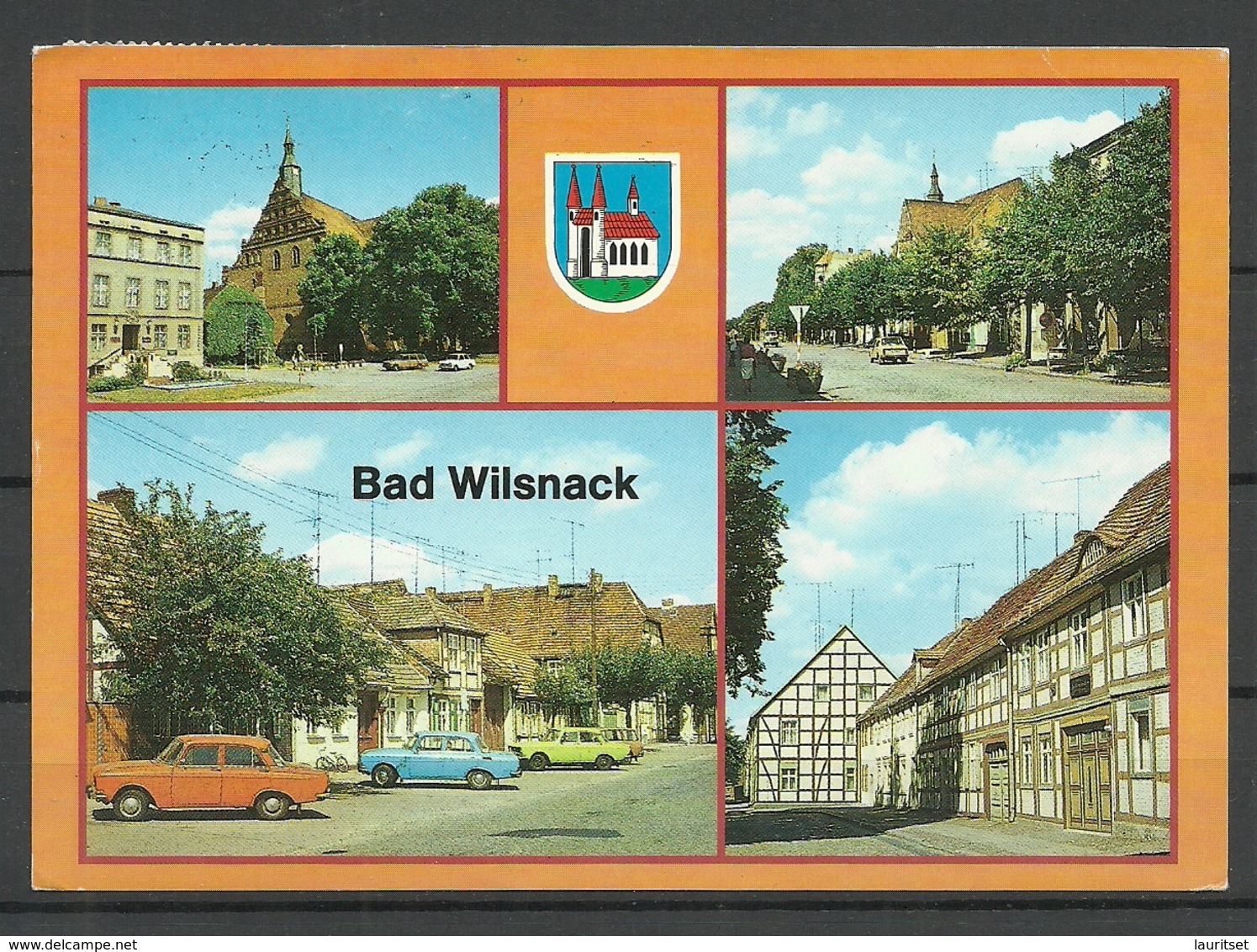 Deutschland DDR BAD WILSNACK Kr Perleberg (gesendet 1997, Mit Briefmarke) - Bad Wilsnack