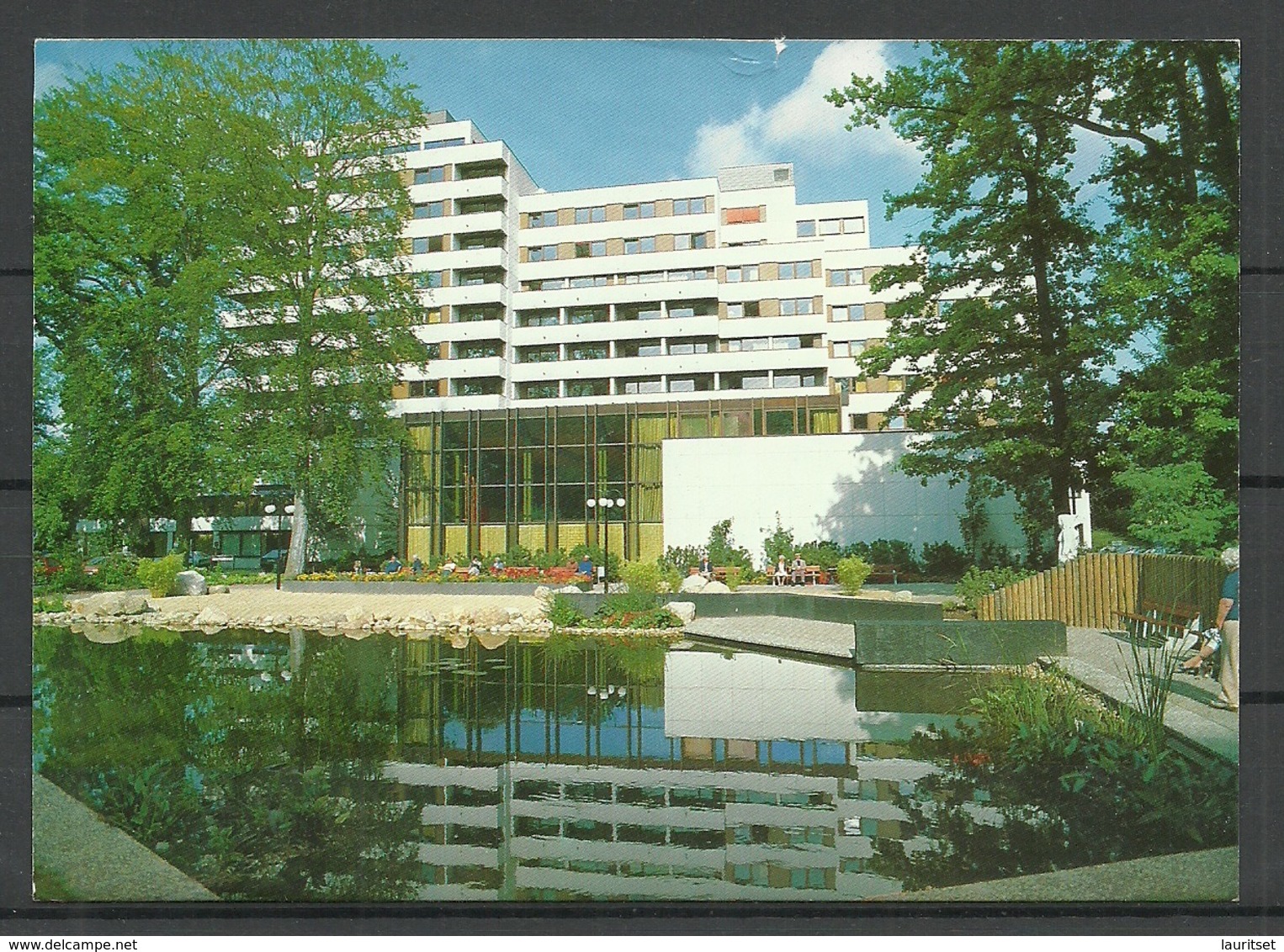 Deutschland BAD BEVENSEN Diana-Klinik (gesendet 1998, Mit Briefmarke) - Bad Bevensen