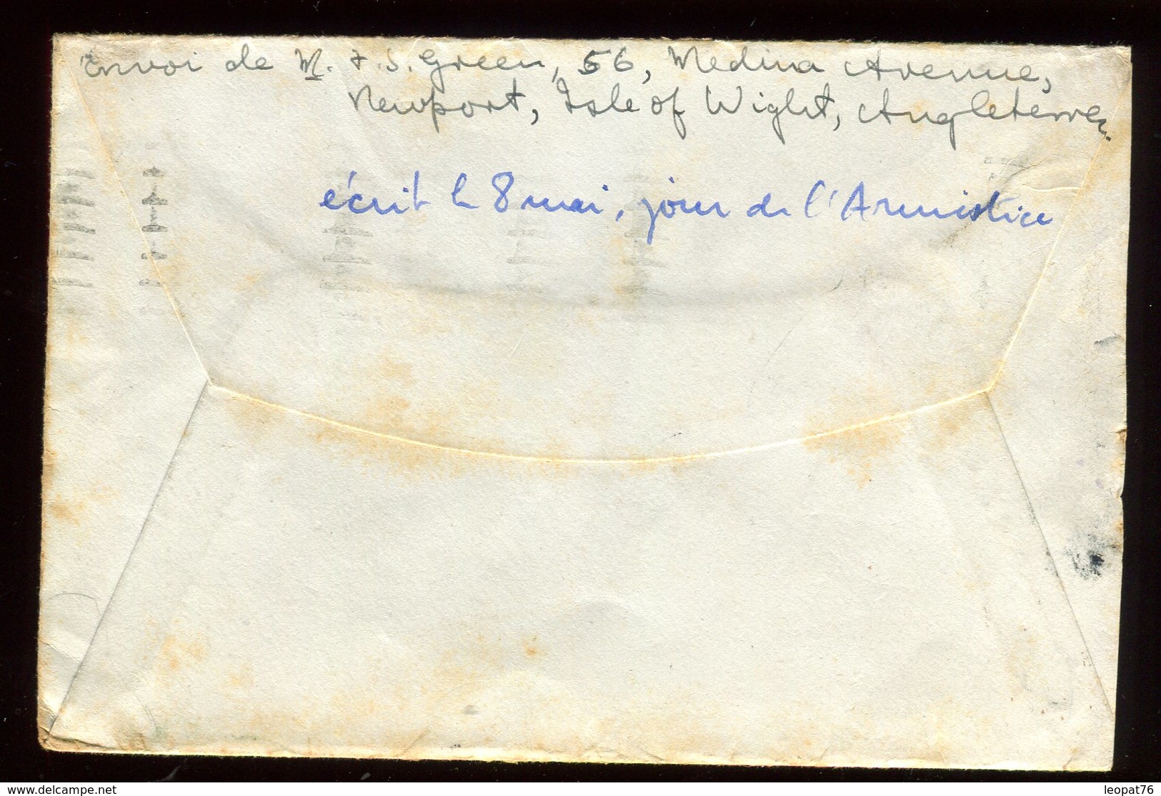 Royaume Uni - Enveloppe De Newport Pour La France En 1939 - Réf O47 - Postmark Collection