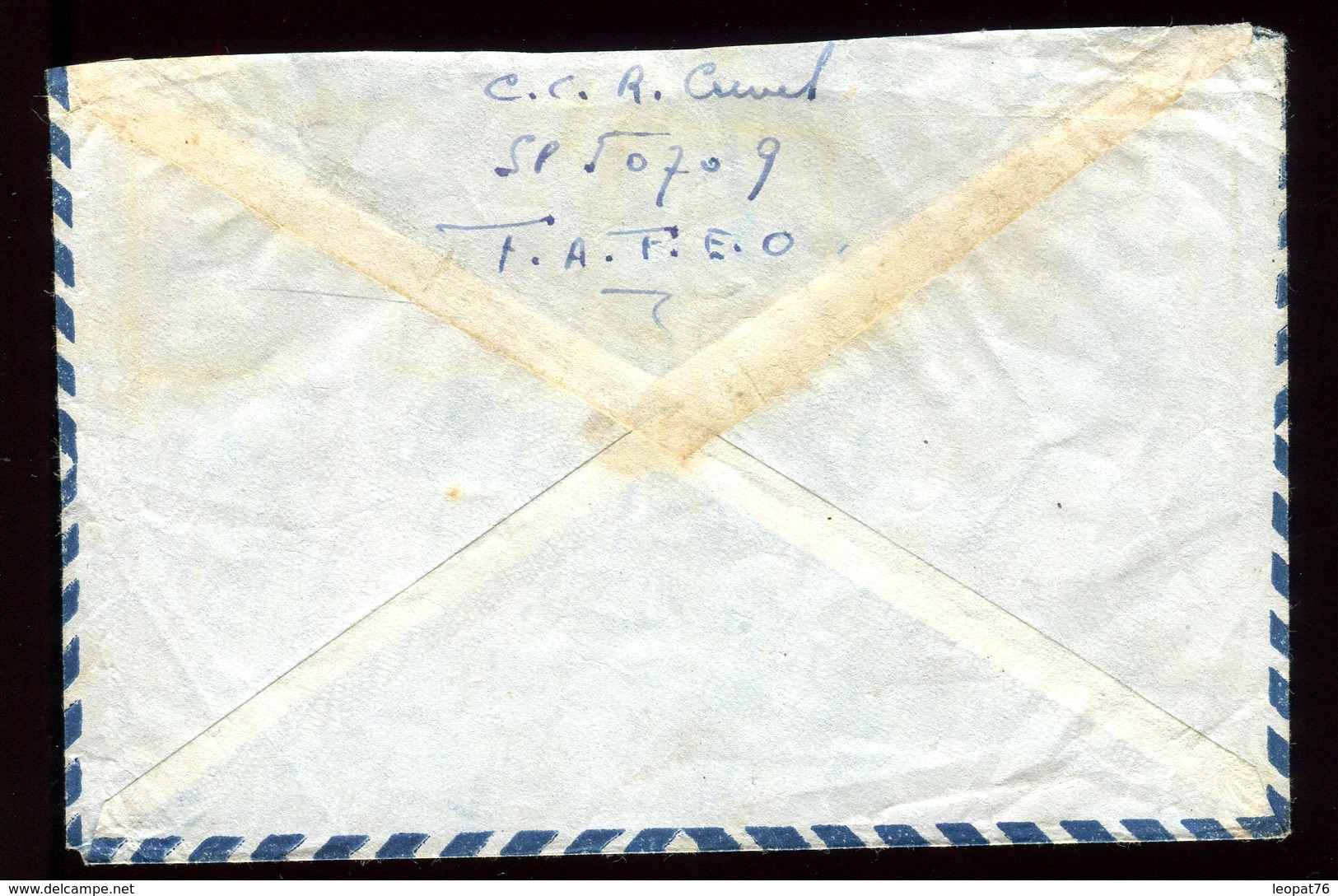 Indochine - Enveloppe De Saïgon Pour La France En 1947- Réf O71 - Lettres & Documents