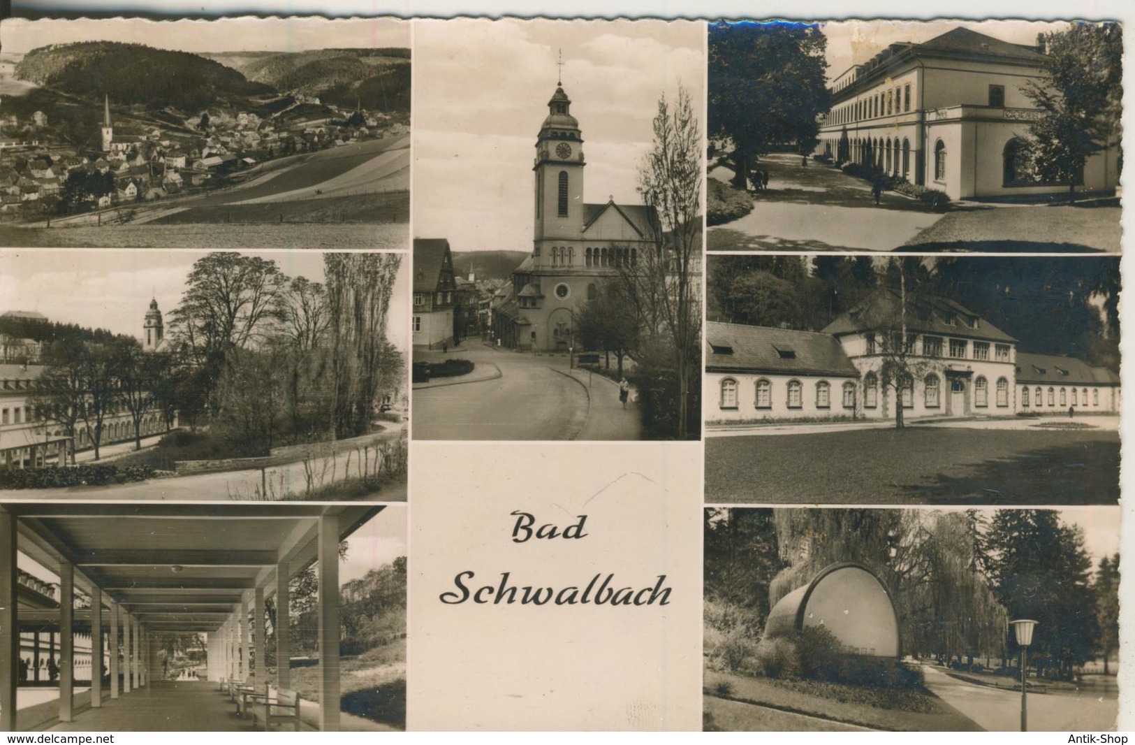 Bad Schwalbach V. 1955  7 Ansichten (1556) - Bad Schwalbach