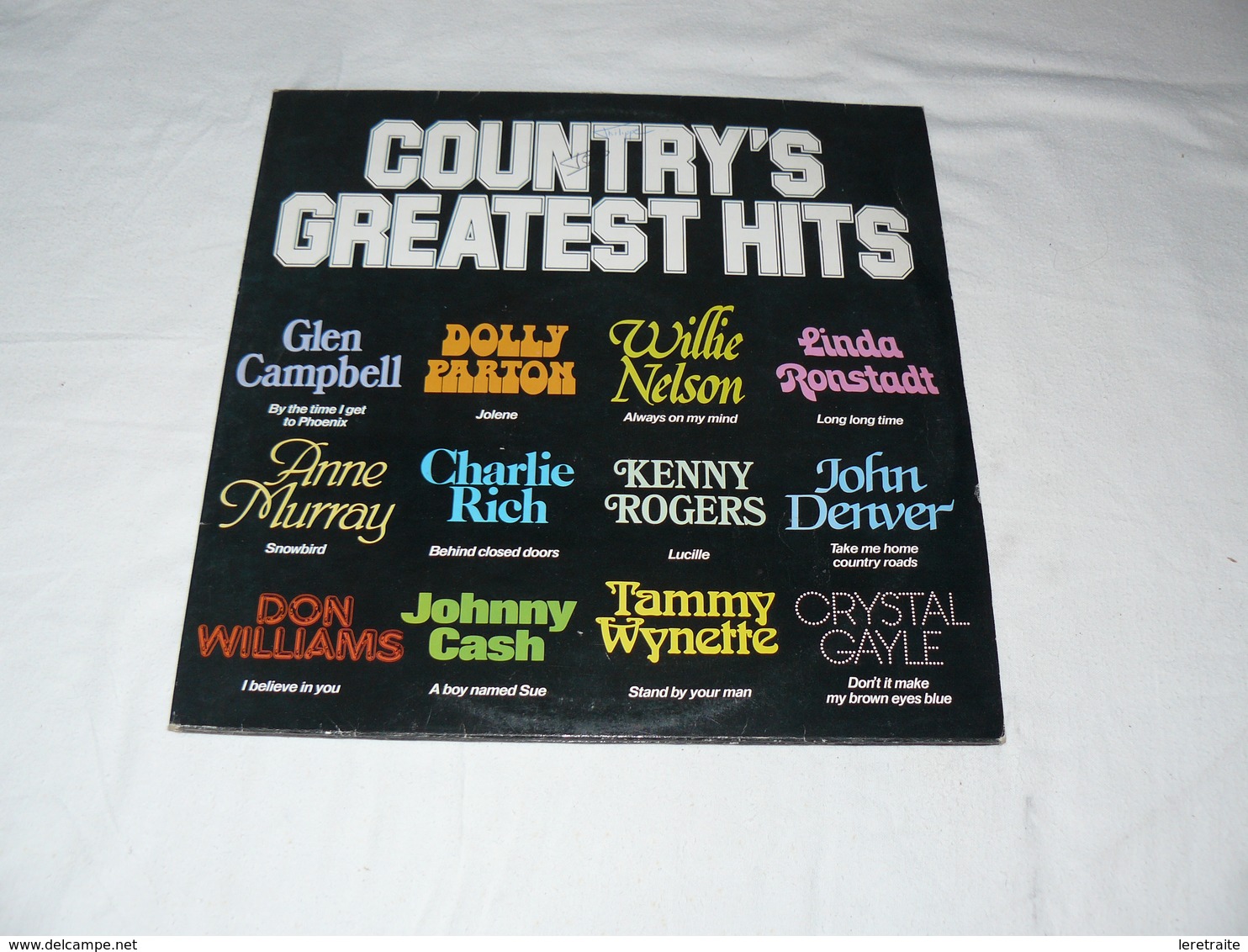 CGH1. COUNTRY'S GREATEST HITS. 2 Disques. - Country En Folk