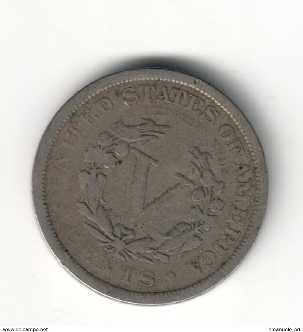 USA 5 V Cents 1902 - 1883-1913: Liberty