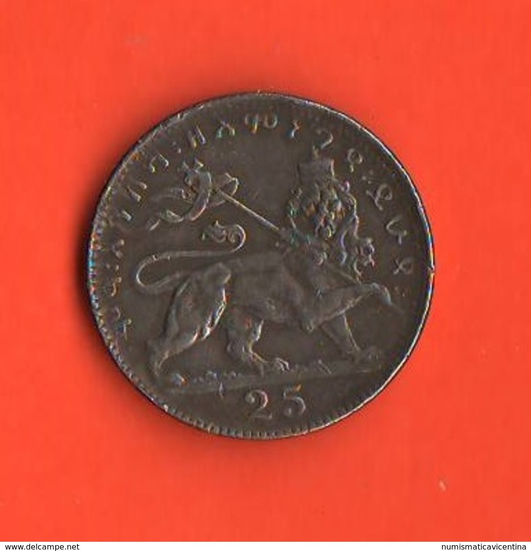 Etiopia Ethiopia 25 Matonas 1931 - Etiopia