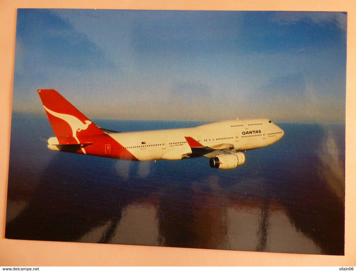 AIRLINE ISSUE / CARTE COMPAGNIE  QANTAS  B 747 400 - 1946-....: Modern Era