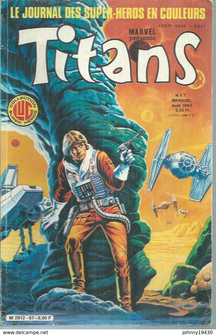 TITANS N° 67 - LA GUERRE DES ETOILES   - 1984 - Titans