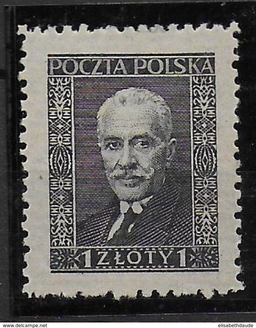 POLOGNE - YVERT N° 344 * CHARNIERE CORRECTE - COTE = 90 EUR. - - Unused Stamps