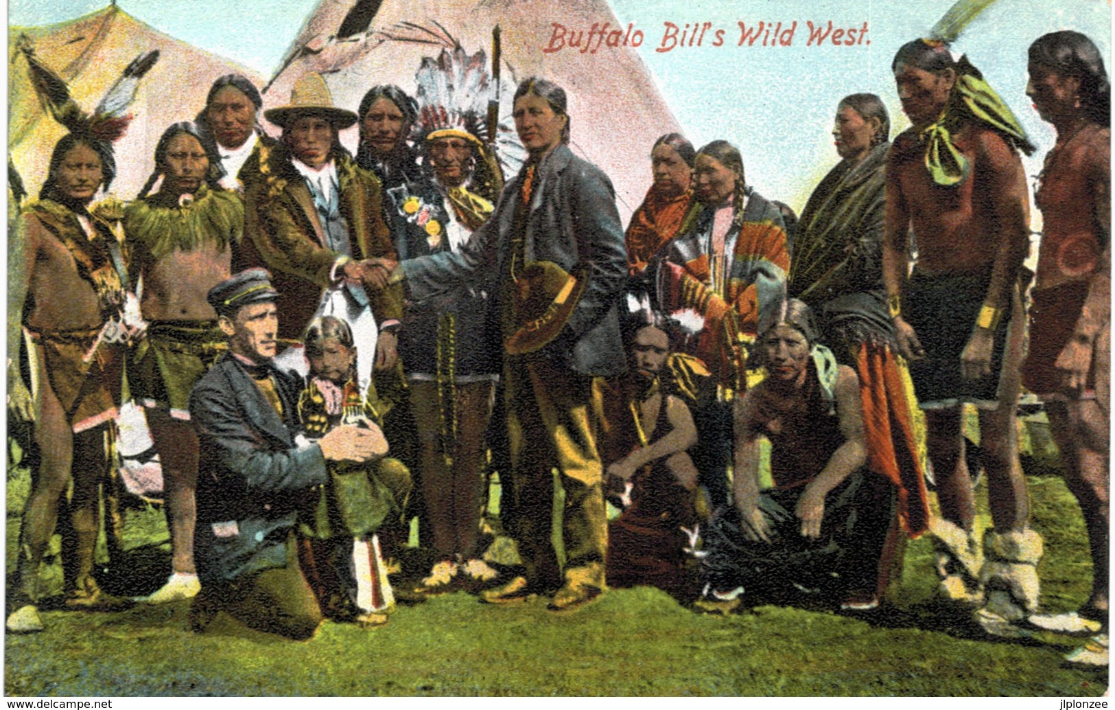 Buffalo Bill S Wild West . - Indiens D'Amérique Du Nord