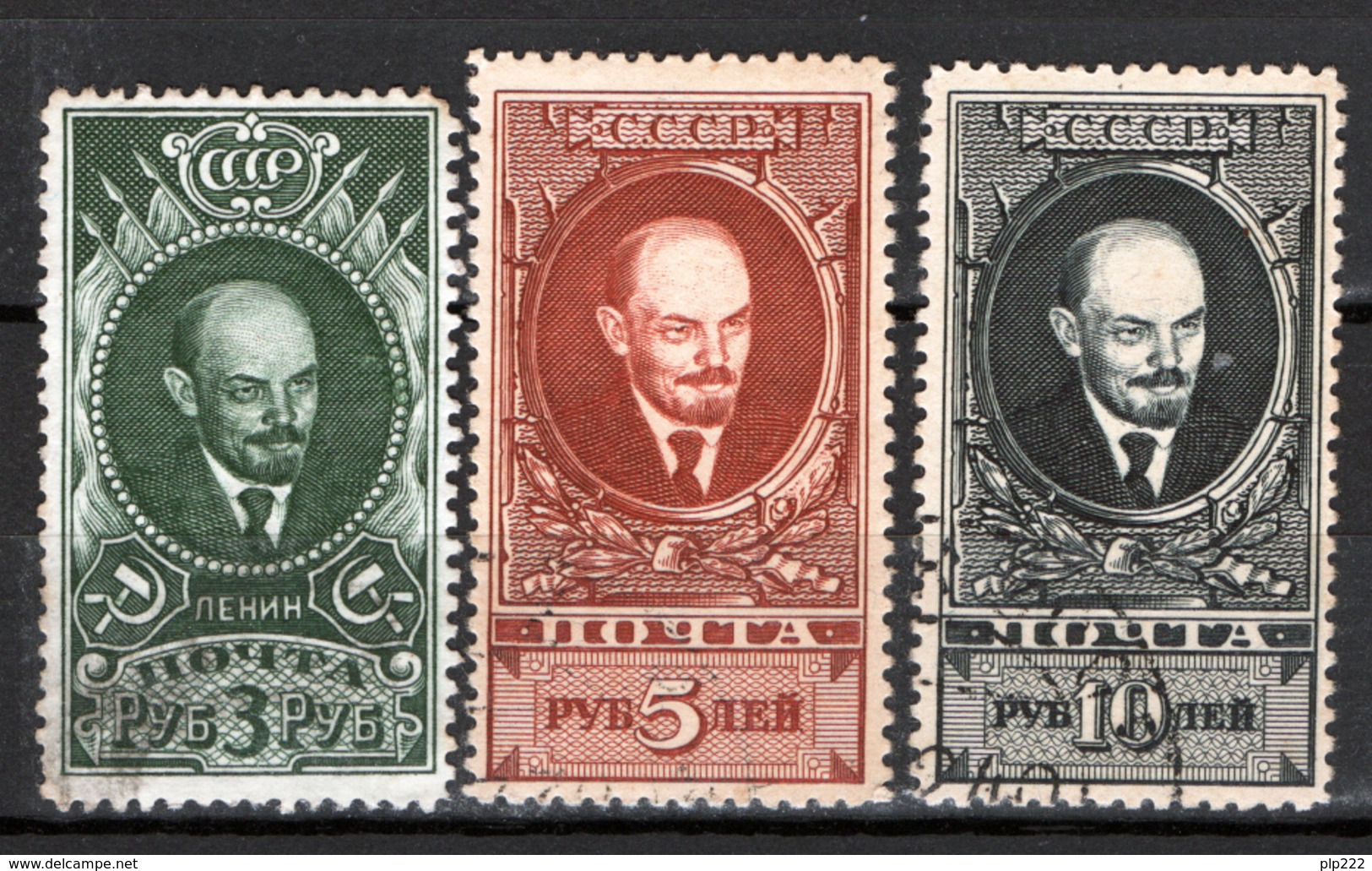 Russia 1939 Unif. 738/40 Usati/Used VF - Usati