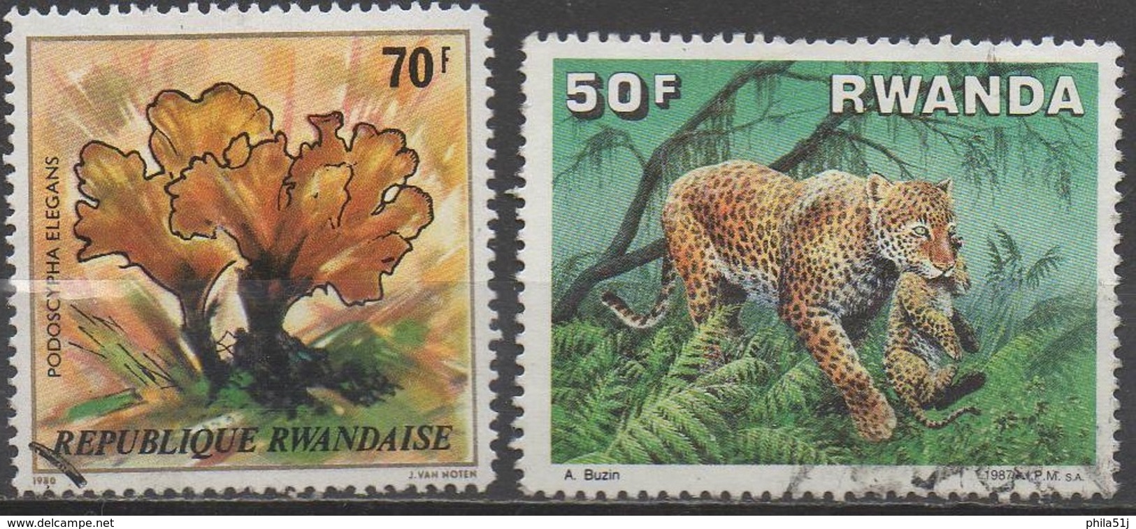 RWANDA  N°947/1246__OBL VOIR SCAN - Used Stamps