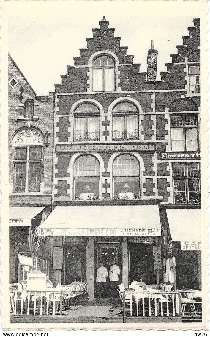 Café-Restaurant-Tea-Room - La Sirène D'Or - Brugge - Carte Nels Non Circulée - Restaurants