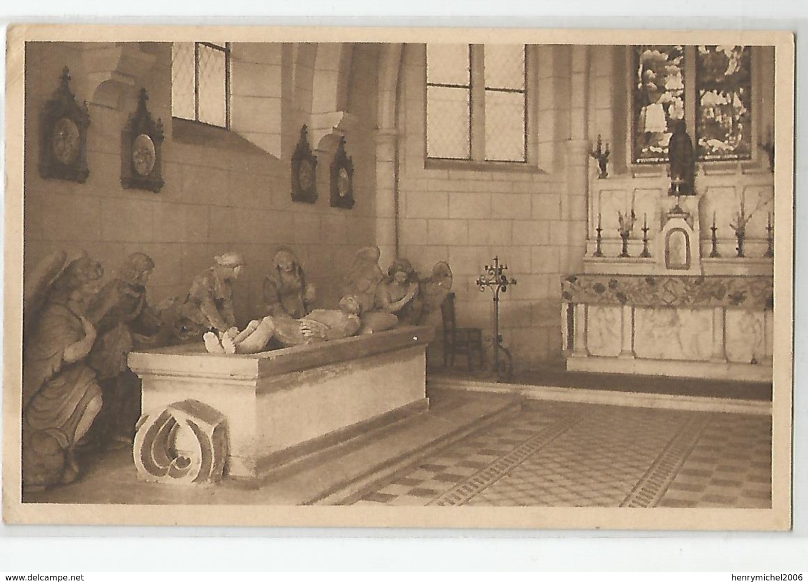 55 Meuse - Clermont En Argonne Chapelle De Sainte Anne Restaurée En 1927 Edifiée En 1361 Ed Laurent - Clermont En Argonne