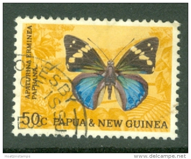 Papua New Guinea: 1966/67   Butterflies - Decimal Currency    SG90    50c     Used - Papouasie-Nouvelle-Guinée