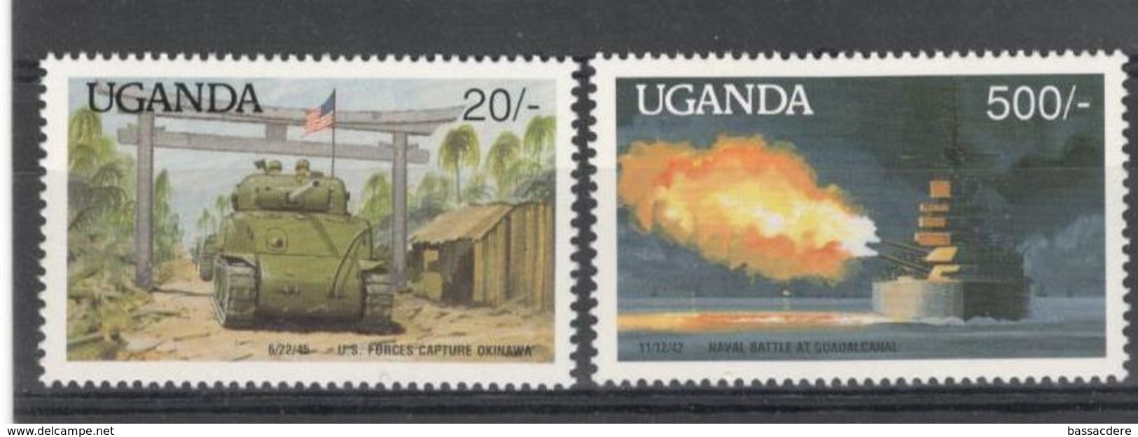 8164 - GUERRE DU PACIFIQUE - Ouganda (1962-...)