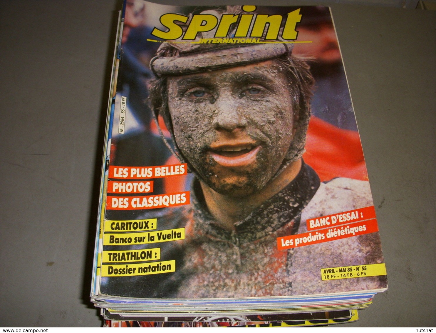CYCLISME SPRINT INTERNATIONAL 55 05.1985 LEMOND CARITOUX PARIS ROUBAIX MADIOT - Sport