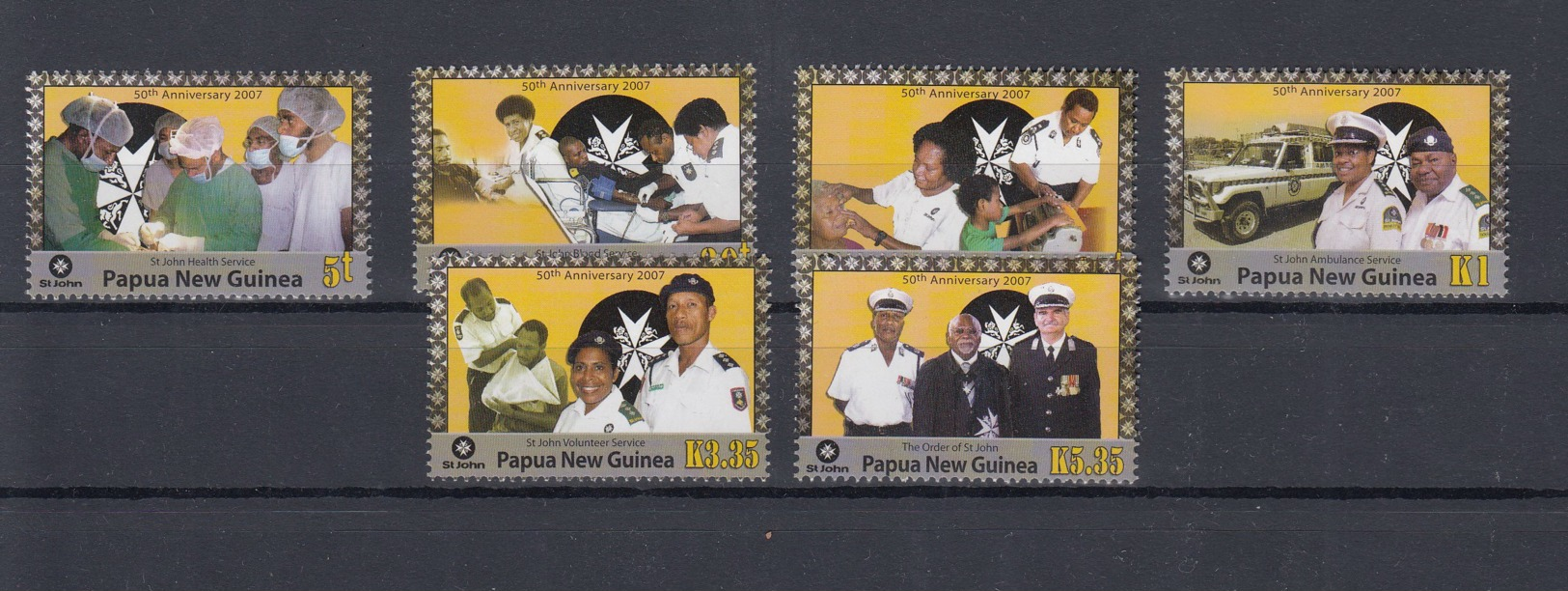 Papua Neru Guinea Michel Cat.No. Mnh/** 1276/1281 + Sheet 50 - Papouasie-Nouvelle-Guinée