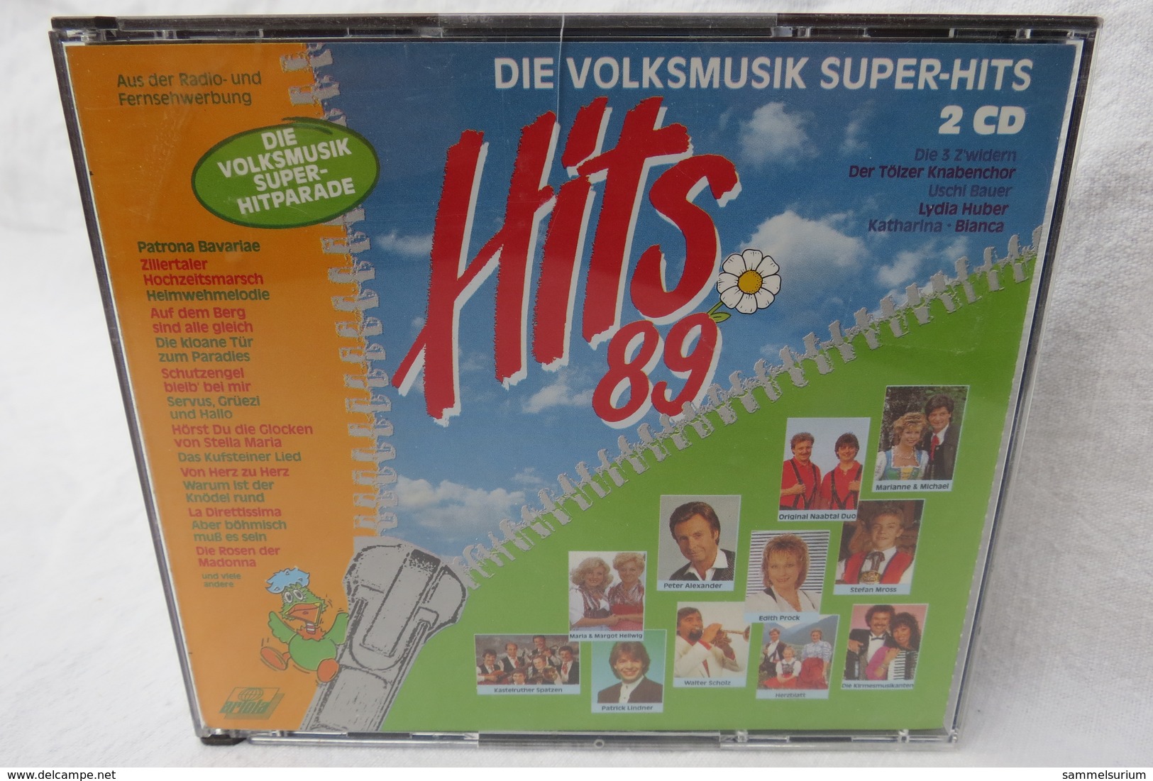 2 CDs "Die Volksmusik Super-Hits" Hits 89 - Sonstige - Deutsche Musik