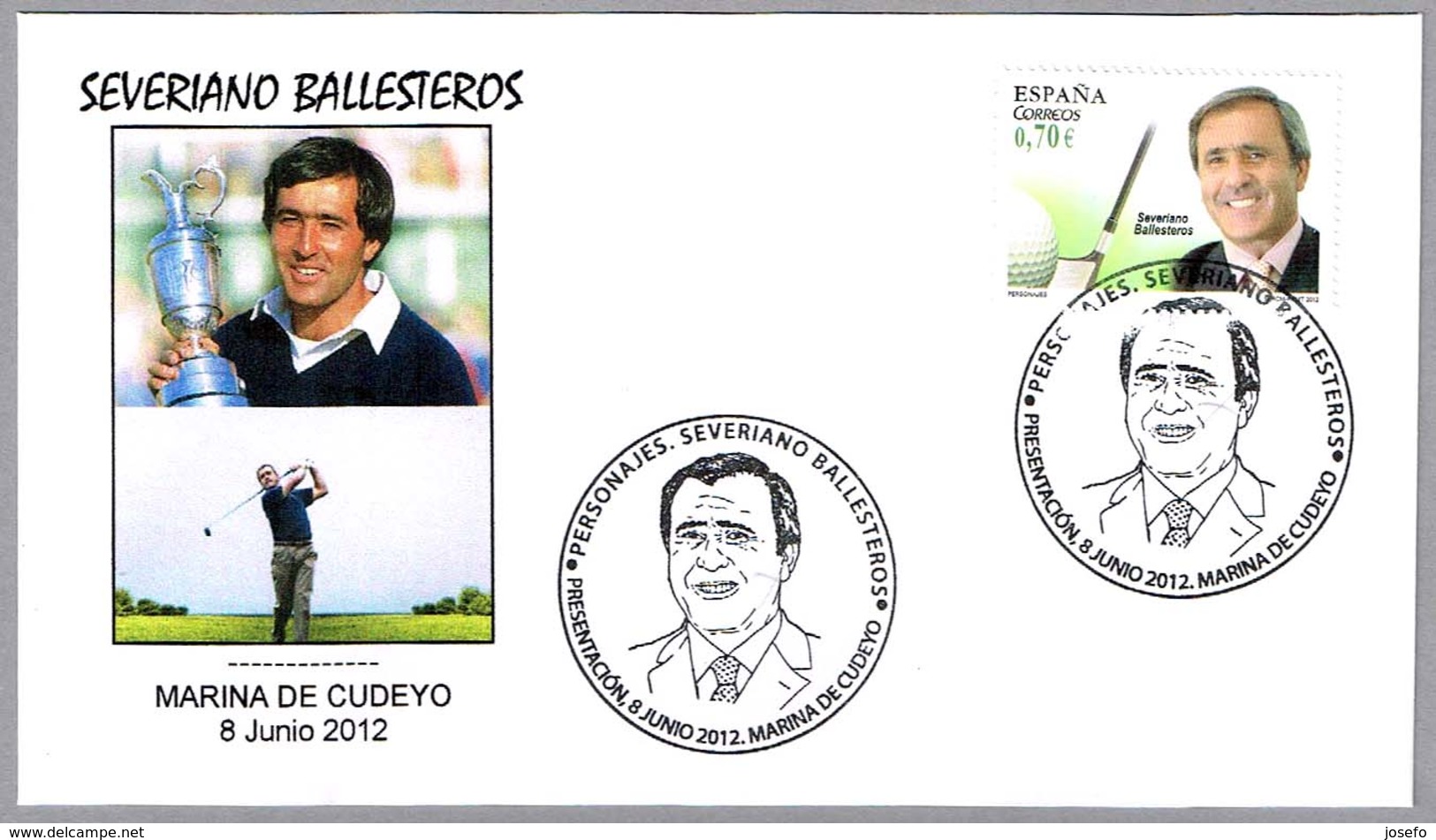 SEVERIANO BALLESTEROS - Golf Player. Marina De Cudeyo, Cantabria, 2012 - Golf