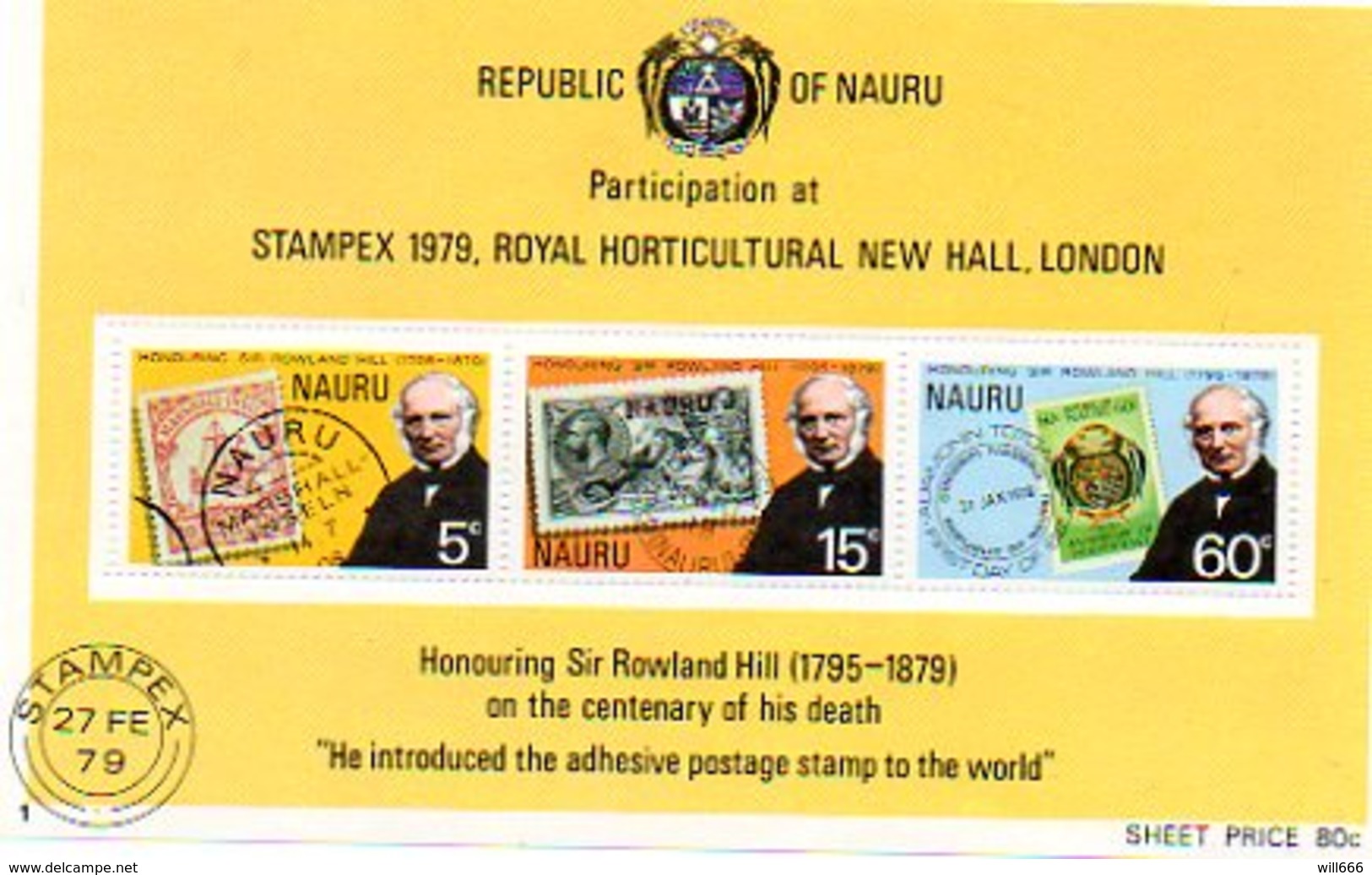 1979 NAURU  - Stamps - Nauru