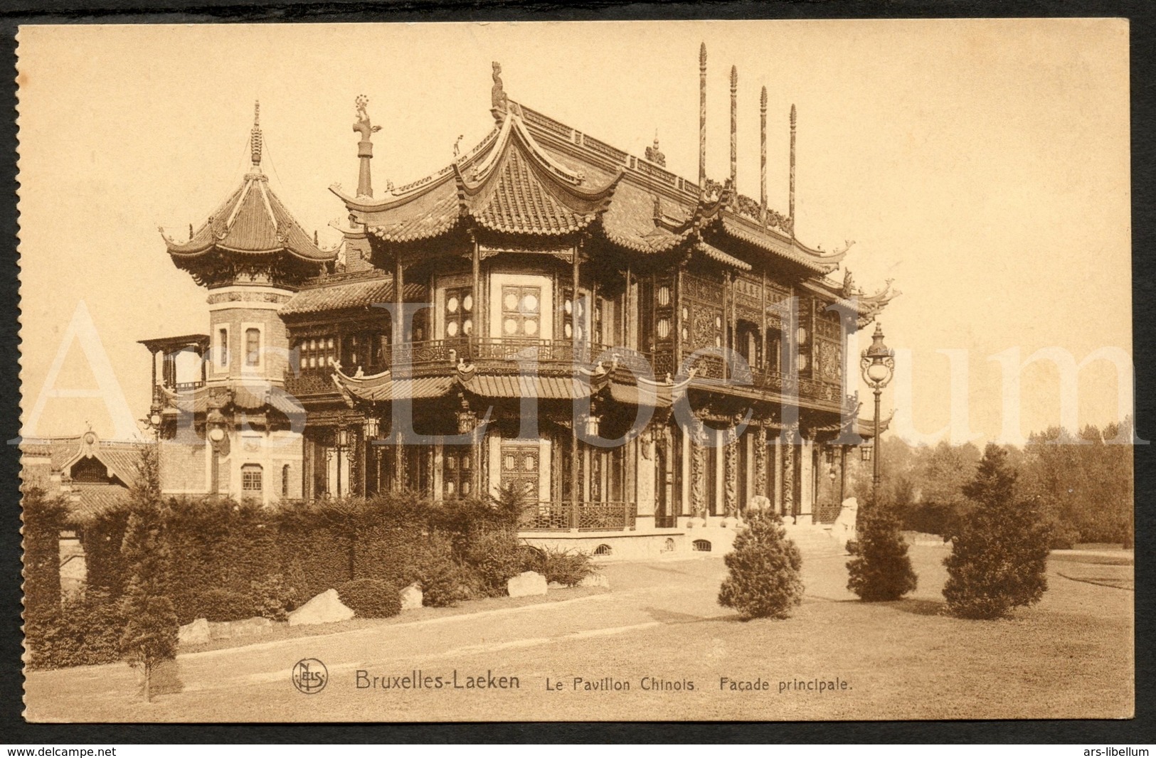 Postcard / Bruxelles Laeken / Laken / Pavillon Chinois / Unused / Ed. Ern. Thill, Bruxelles / Nels - Laeken