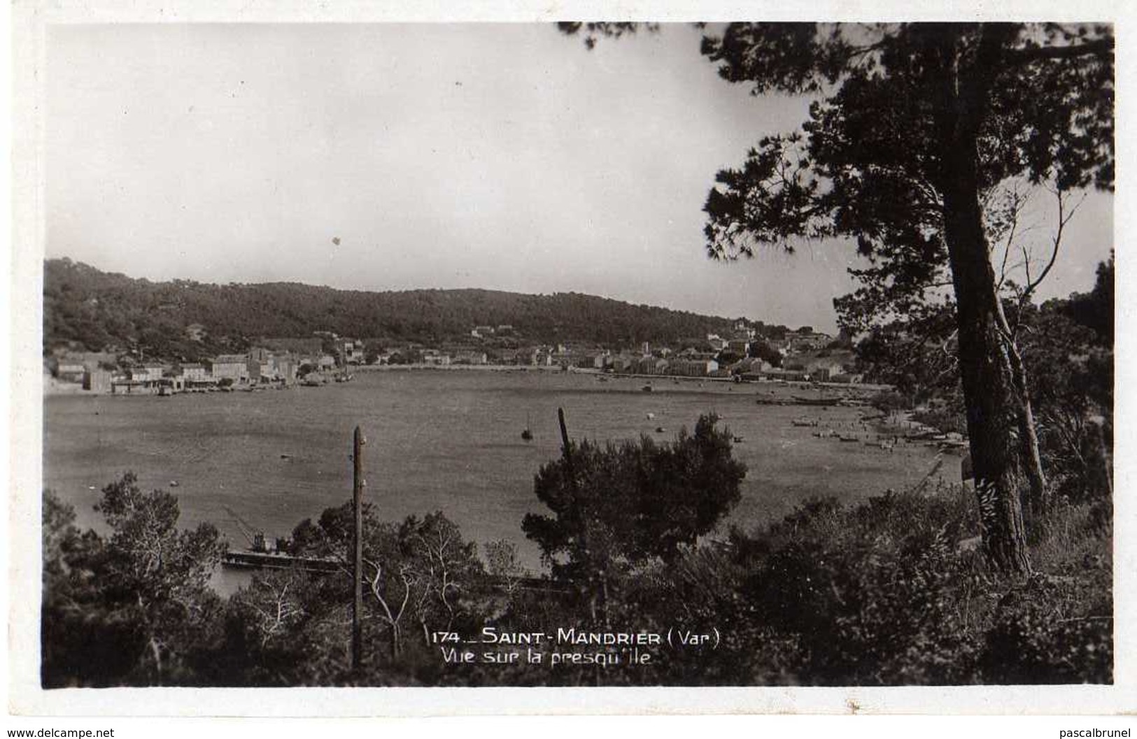 SAINT MANDRIER - VUE SUR LA PRESQU’ÎLE - Saint-Mandrier-sur-Mer