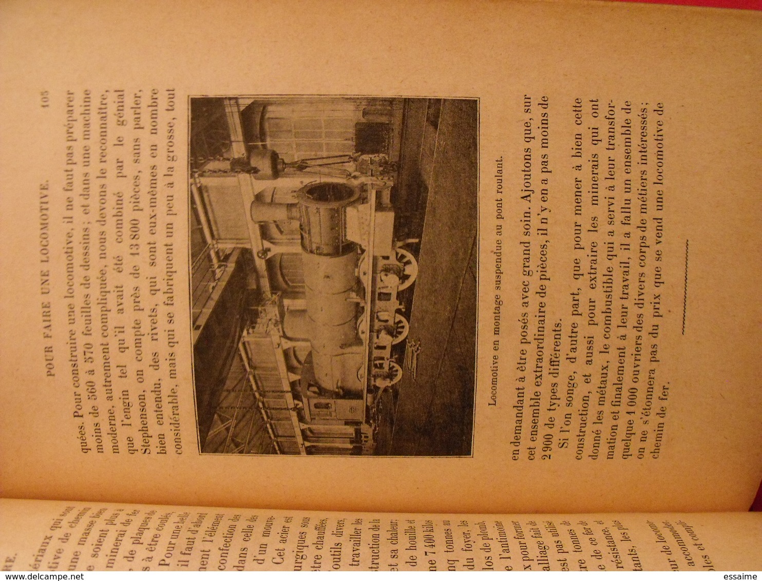 les merveilles de la nature et de l'industrie. daniel bellet. hachette 1909. 58 gravures. train chemin de fer