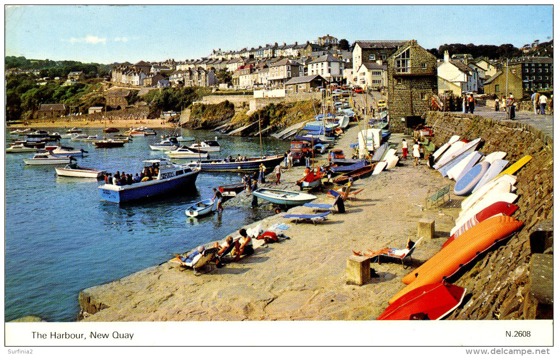 CARDIGANSHIRE - NEW QUAY - THE HARBOUR Dyf189 - Cardiganshire