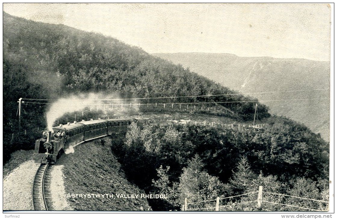 CARDIGANSHIRE - ABERYSTWYTH - VALLEY RHEIDOL (TRAIN) 1905 Dyf138 - Cardiganshire