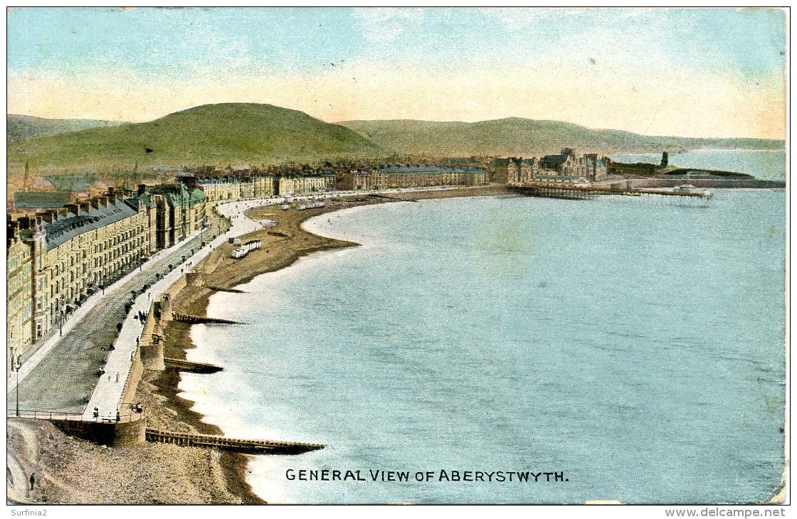 CARDIGANSHIRE - ABERYSTWYTH - GENERAL VIEW Dyf120 - Cardiganshire