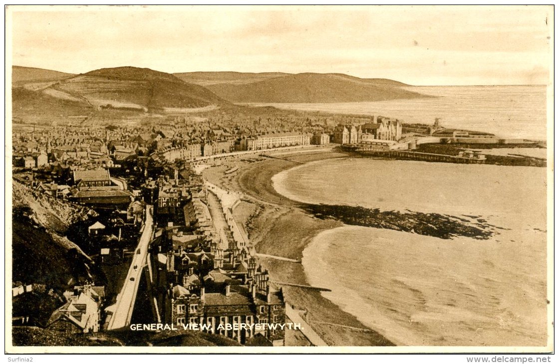 CARDIGANSHIRE - ABERYSTWYTH - GENERAL VIEW Dyf119 - Cardiganshire