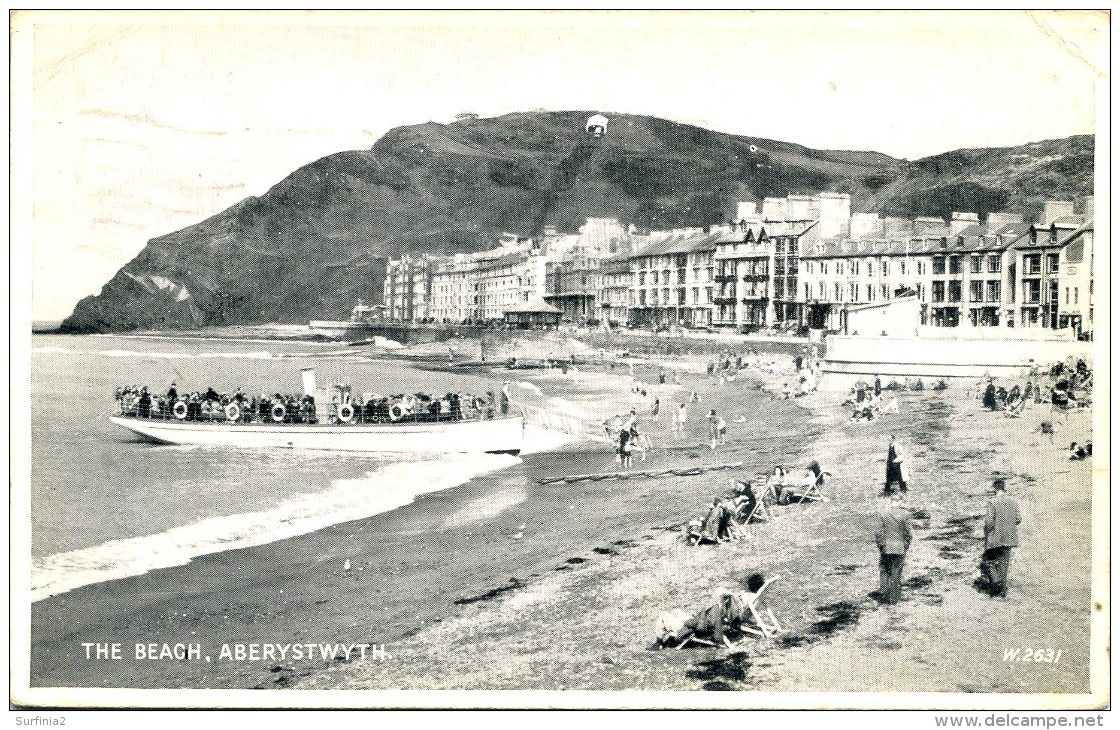 CARDIGANSHIRE - ABERYSTWYTH - THE BEACH Dyf63 - Cardiganshire