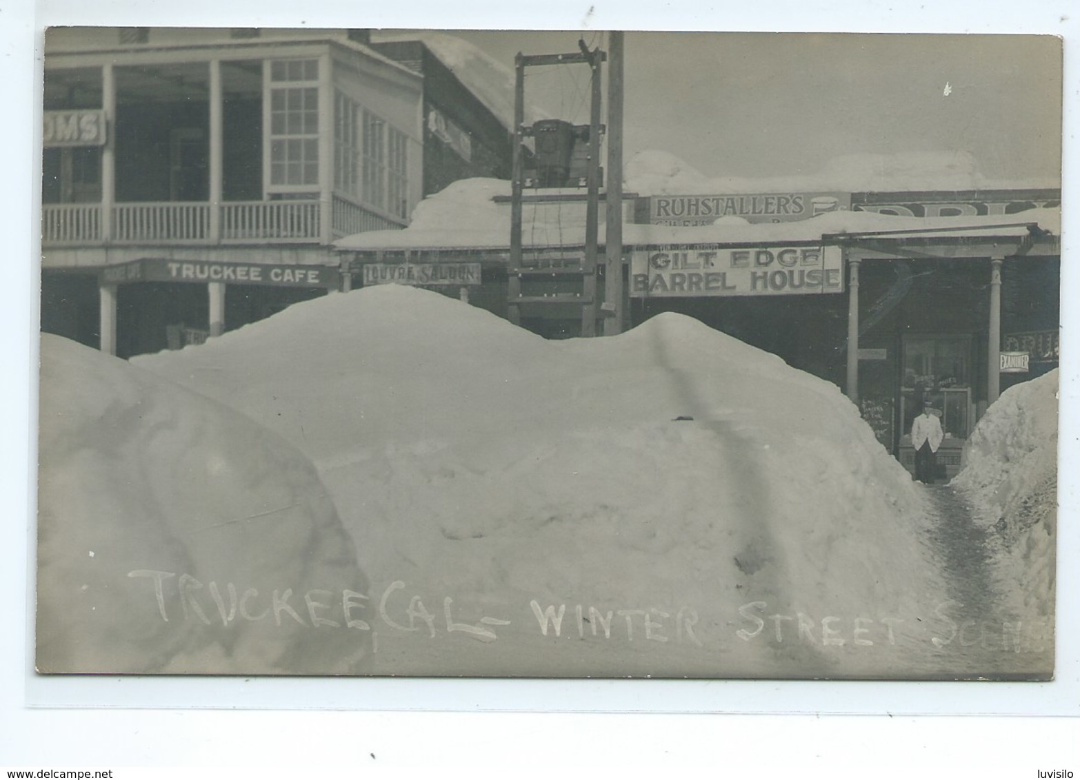 Truckee Winter Street Scene  ( California ) - Other & Unclassified