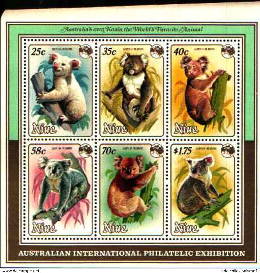 72356) NIUE -1984 Animals Koala Bear Ausipex-BF-74. - MNH** - Niue