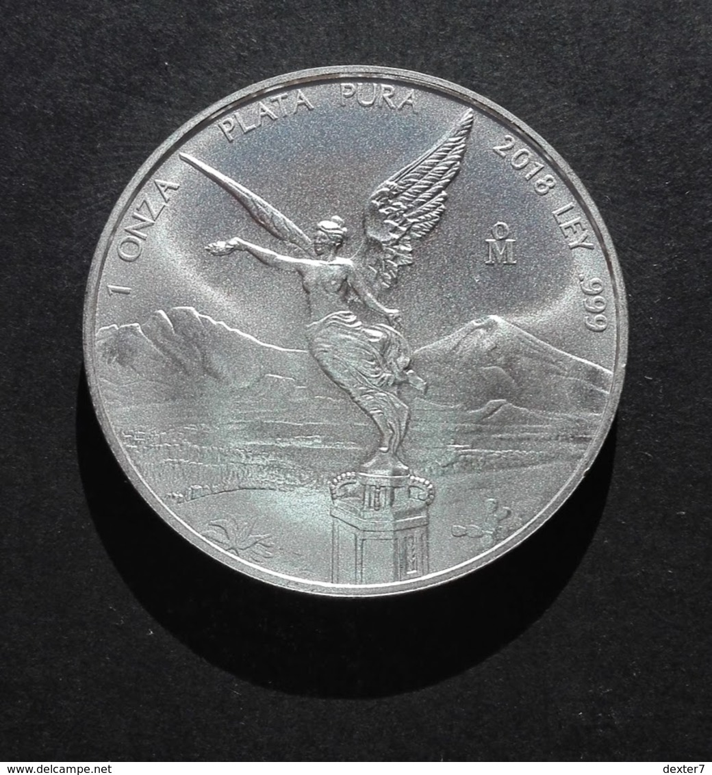 Mexico Libertad 1 Oz 2018 Silver 99,9% - 1 Oncia Argento Puro Bullion Messico - Messico