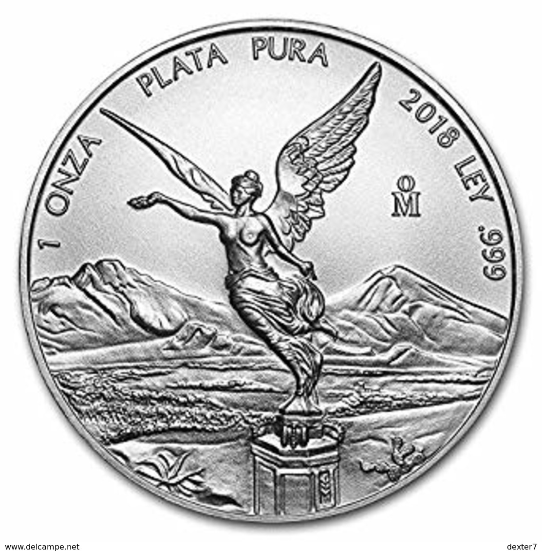 Mexico Libertad 1 Oz 2018 Silver 99,9% - 1 Oncia Argento Puro Bullion Messico - Messico