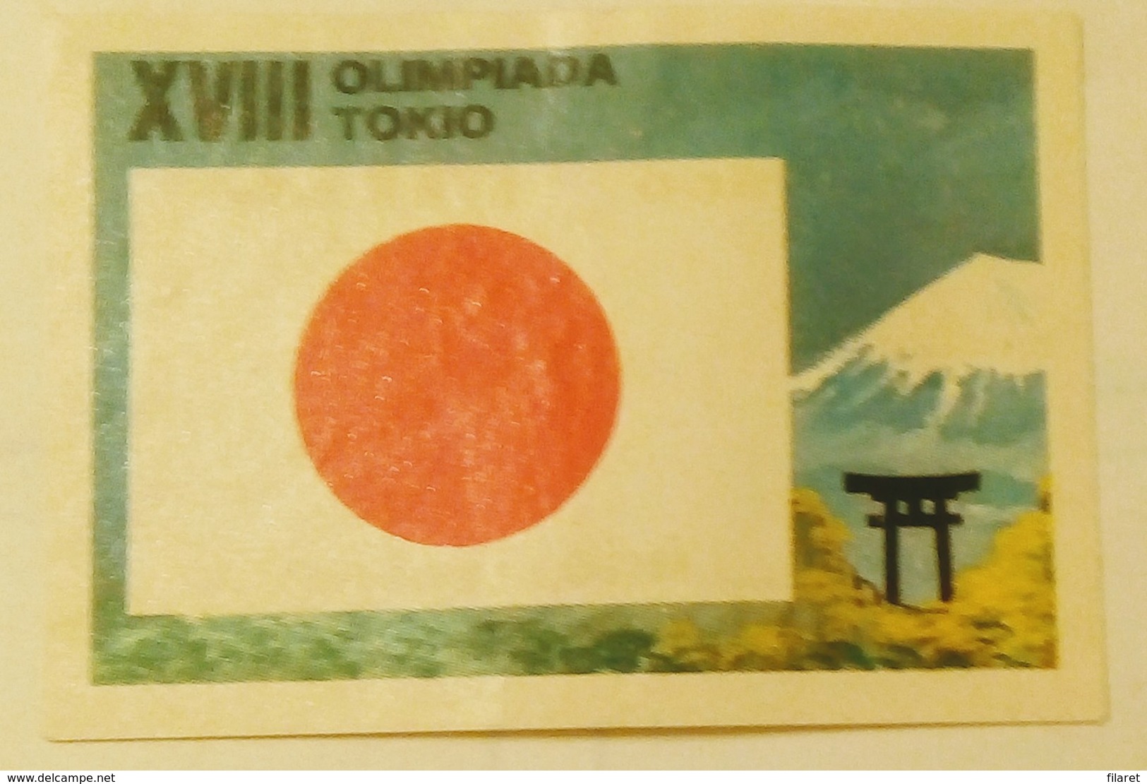 FLAG-JAPON/JAPAN/JAPONIA/NIPPON-MILO/NESTLE,OLYMPIC TOKYO 1964,CARD COLLECTION - Trading Cards