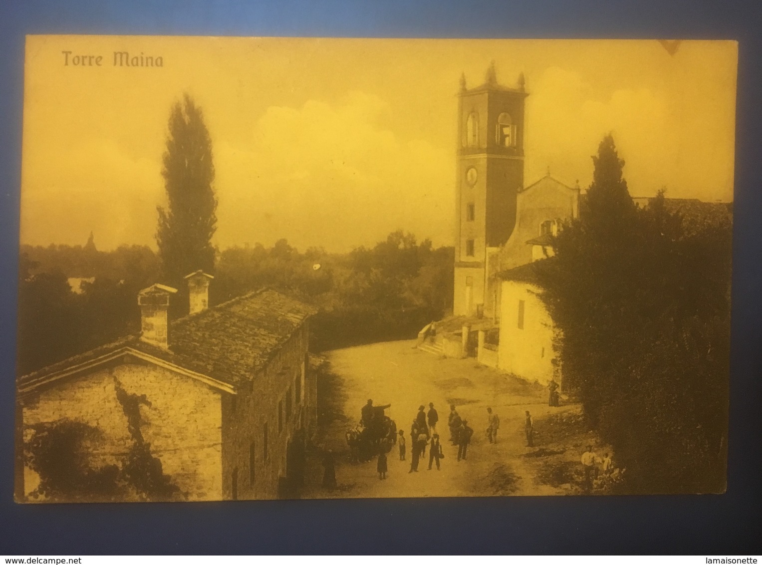 Torre Maina Maranello Animata Viaggiata 1915 - Modena