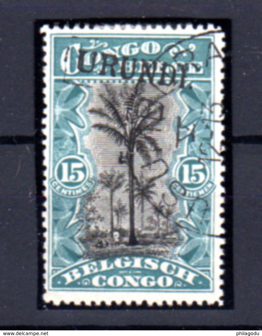 1916  Ruanda-Urundi, Type Tombeur Surcharge Urundi, 18 Ø, Cote 550 €   Sans Garantie - Neufs