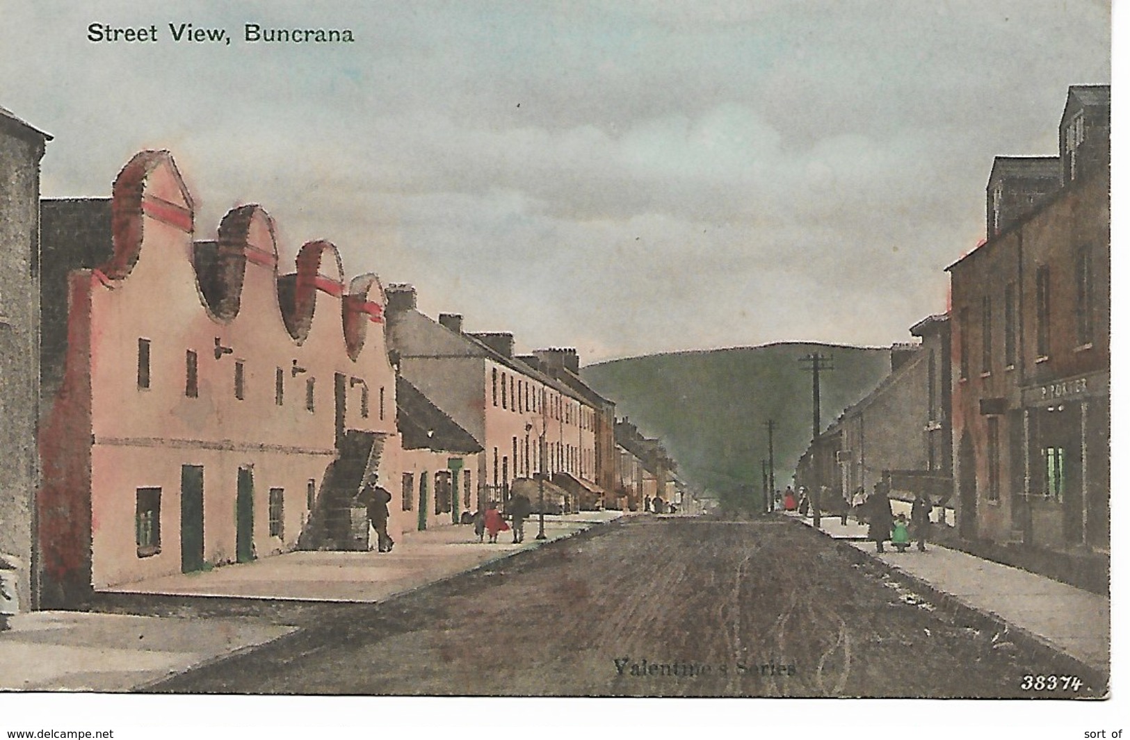 BUNCRANA  - STREET VIEW  - B 206 - Donegal
