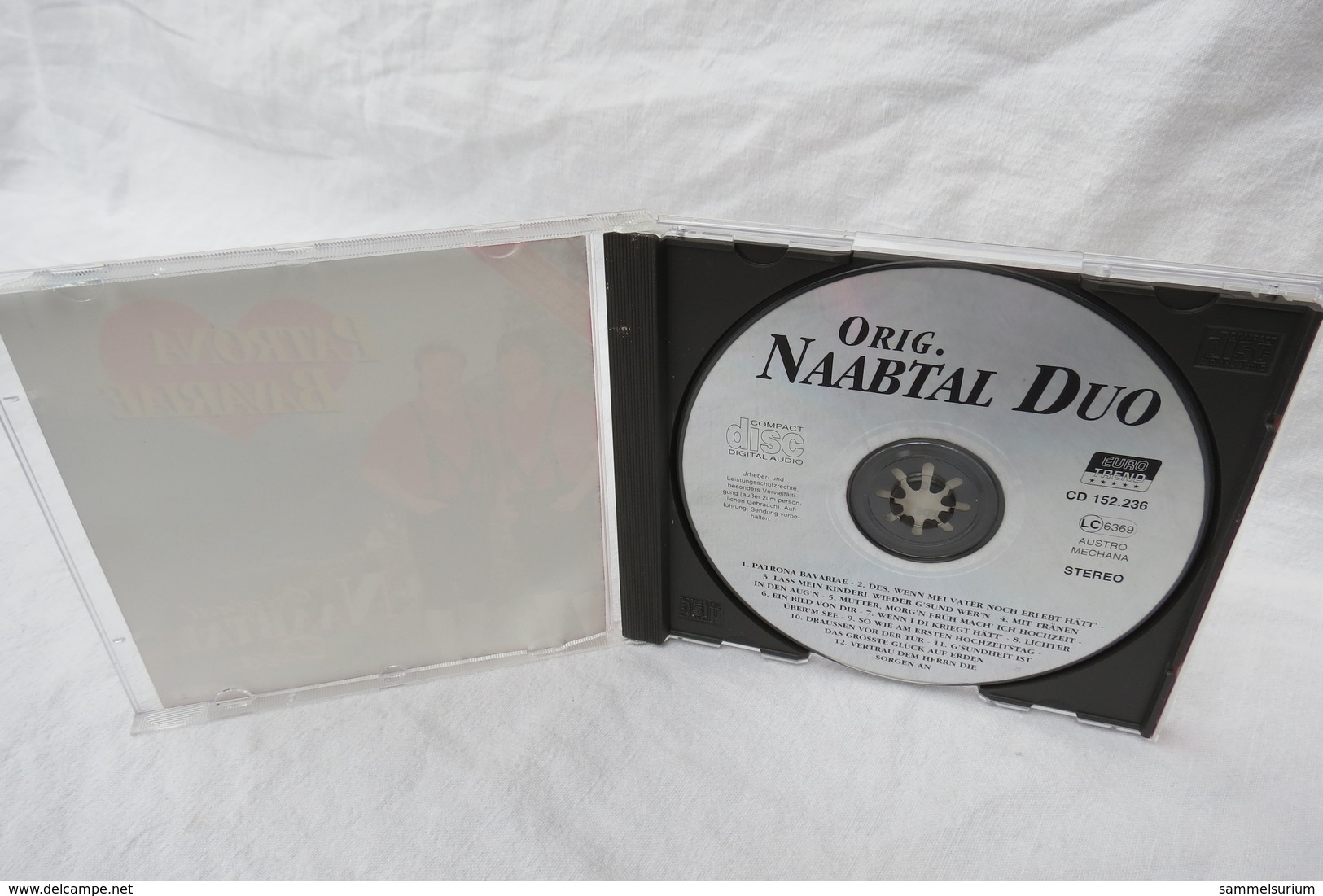 CD "Original Naabtal Duo" Patrona Bavariae - Sonstige - Deutsche Musik