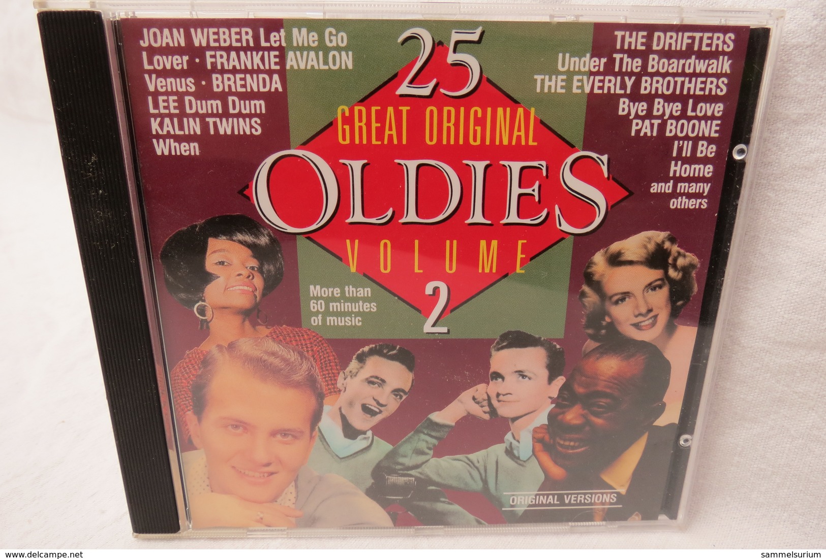 CD "25 Great Original Oldies" Volume 2, Original Versions - Hit-Compilations