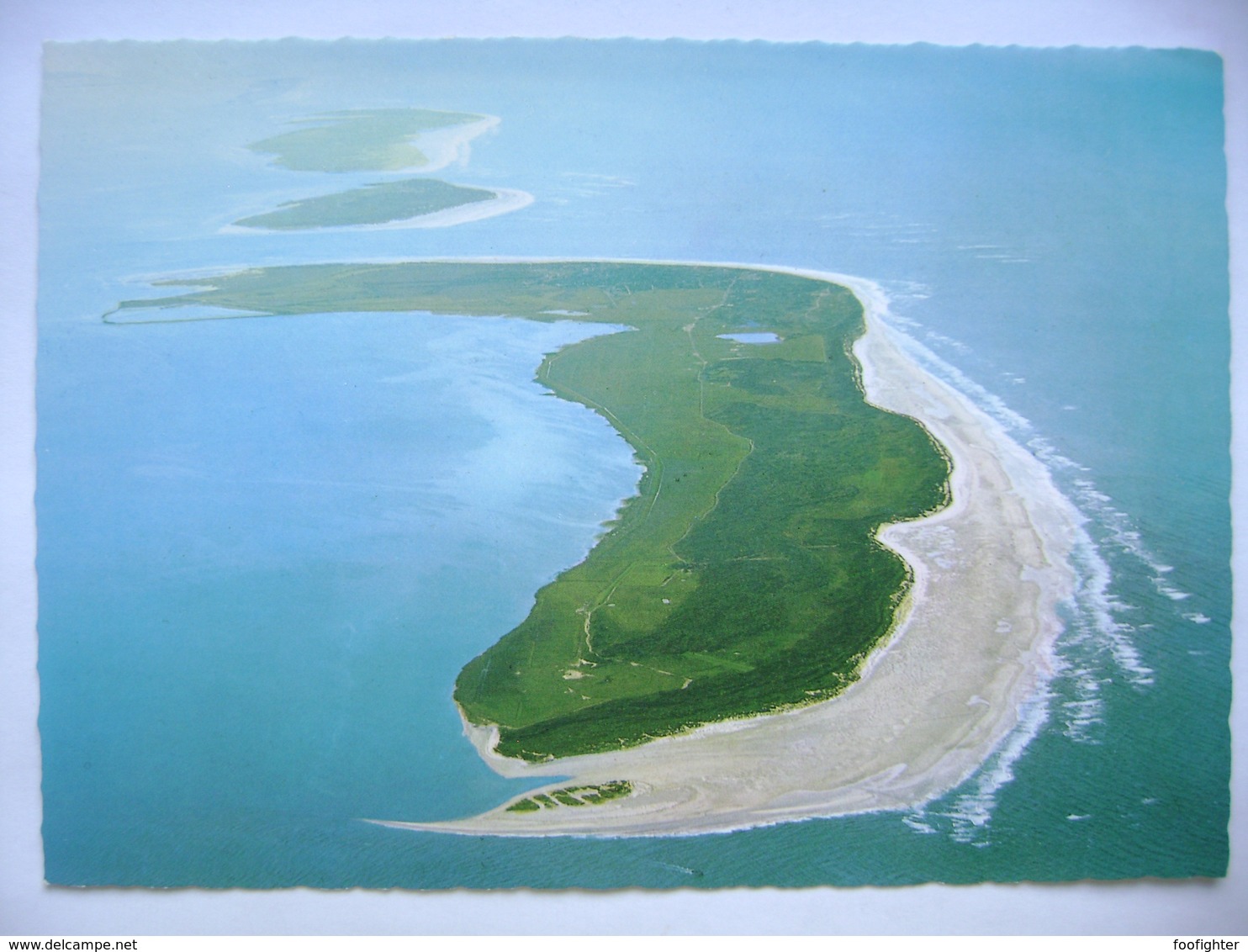 Germany LANGEOOG - Luftaufnahme Von Osten - Aerial View From The East - Unused - Langeoog